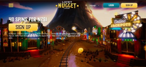 Lucky Nugget Website