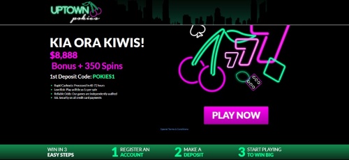 Uptown Pokies Website